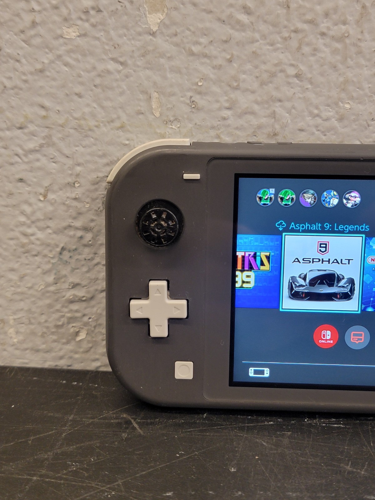 Nintendo Switch Lite HDH-001 Gray Handheld Console Wi-Fi Capability W/ Charger