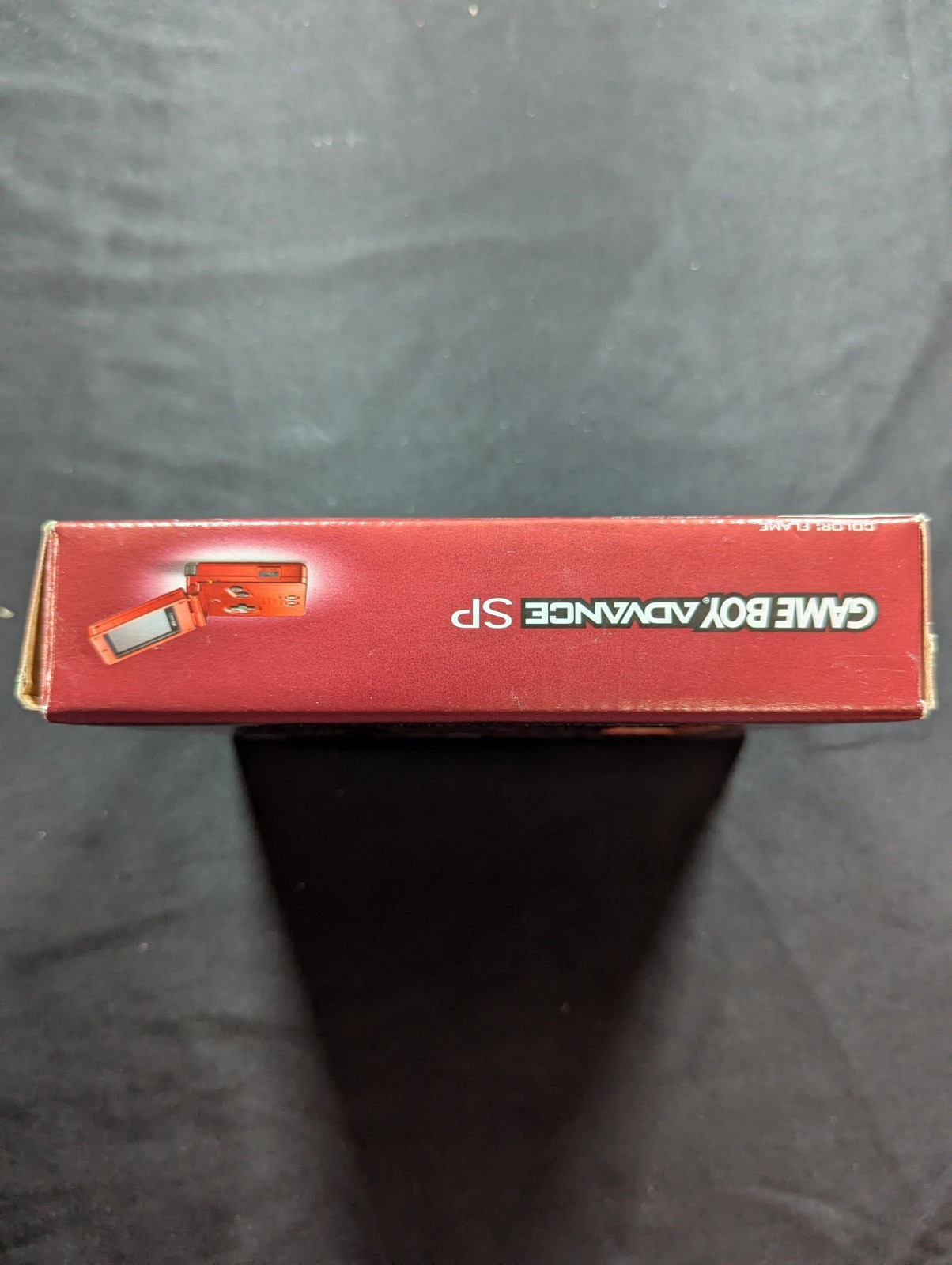 Nintendo Game Boy Advance SP Flame Red CIB Tested Working