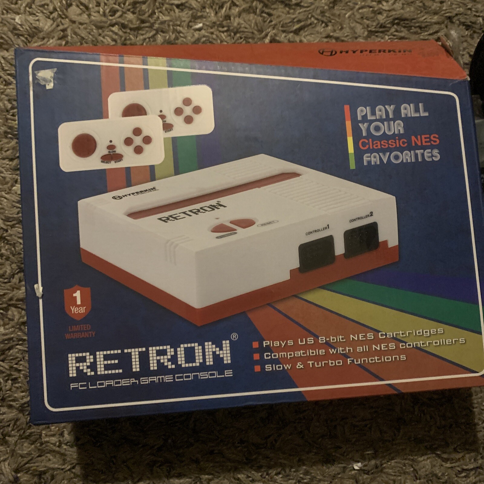 Hyperkin RetroN 1 Gaming Console for the NES Red White