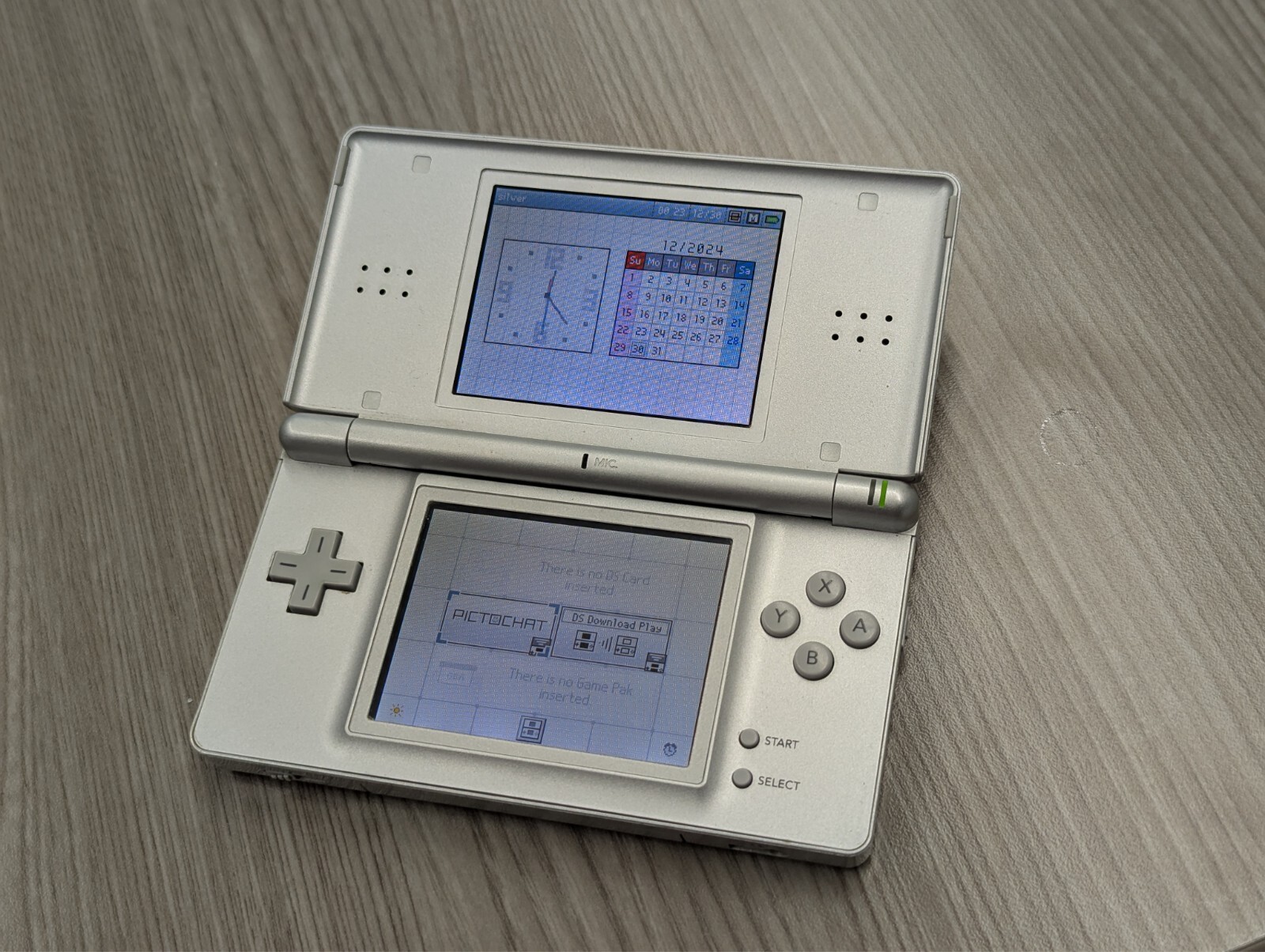 Nintendo DS Lite Silver Handheld System