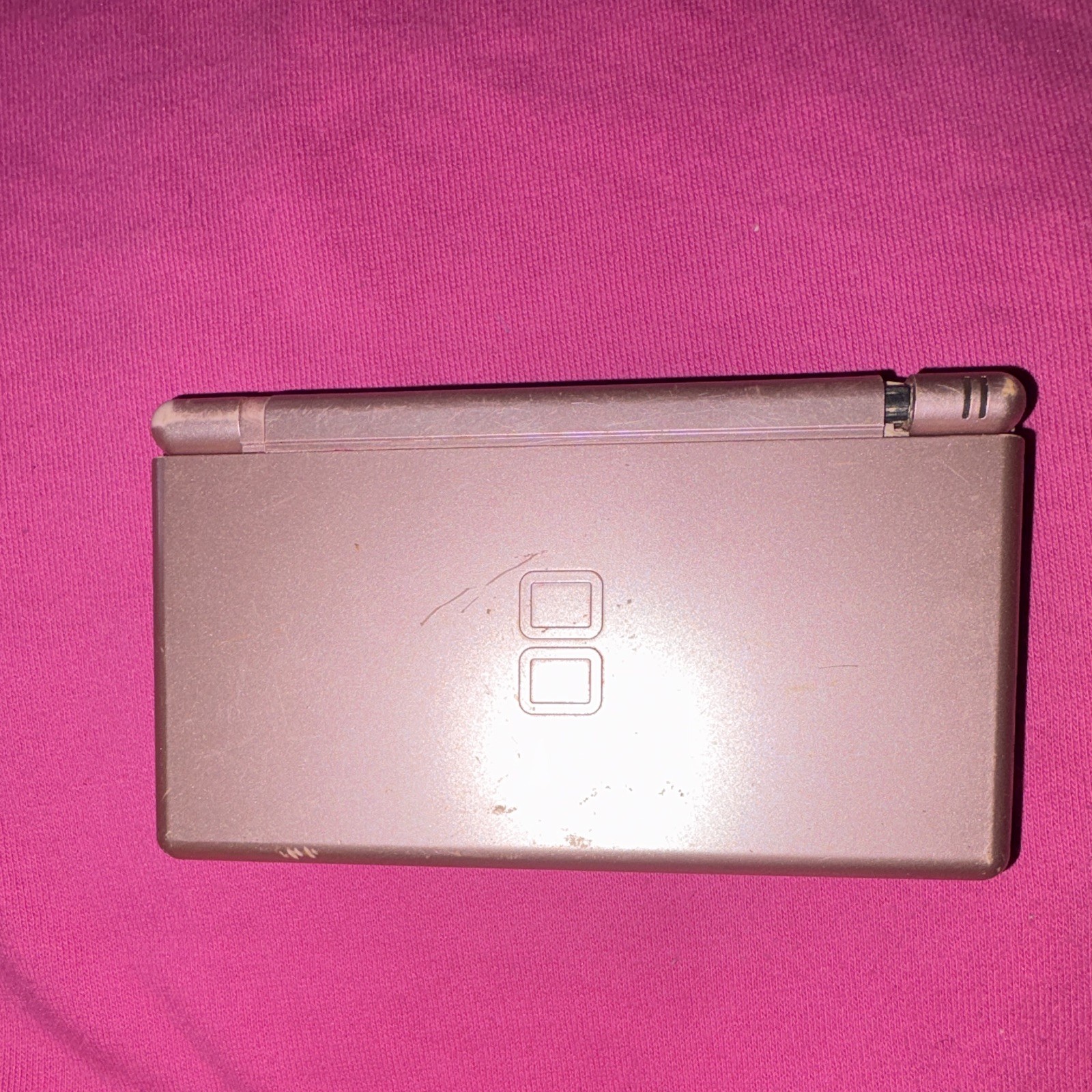 Nintendo DS Lite Pink Dual Screen Handheld Console
