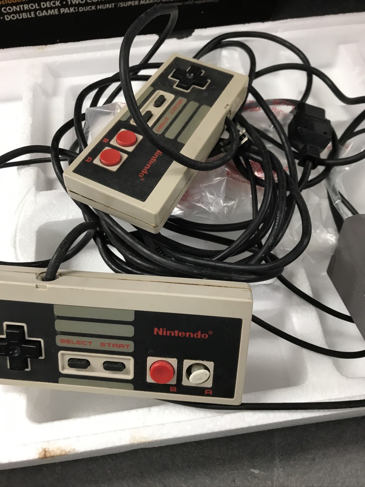 Nintendo NES Action Set Console in Box AS IS