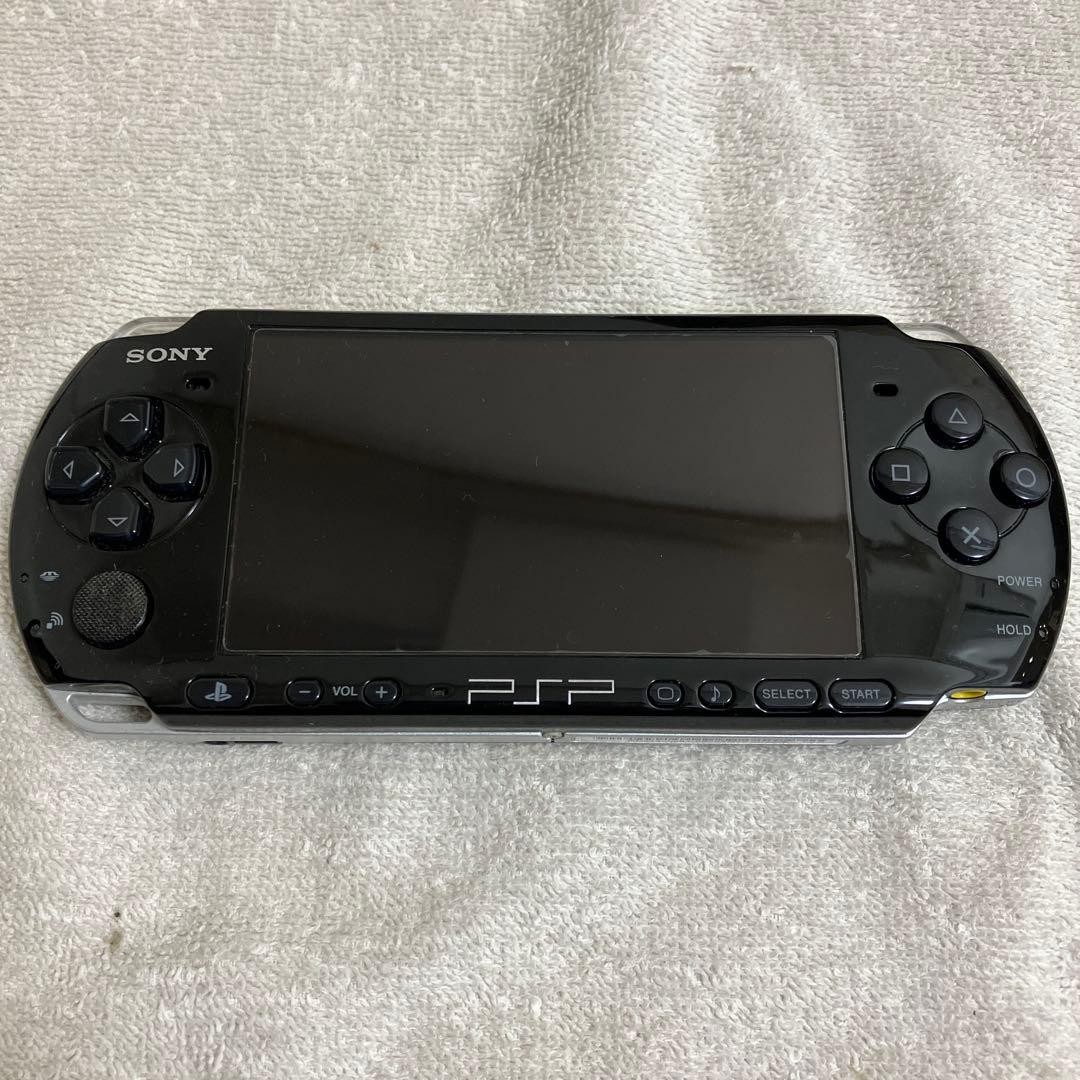 Sony PSP-3000 Piano Black Console Tested Working Boxed Japan No Battery