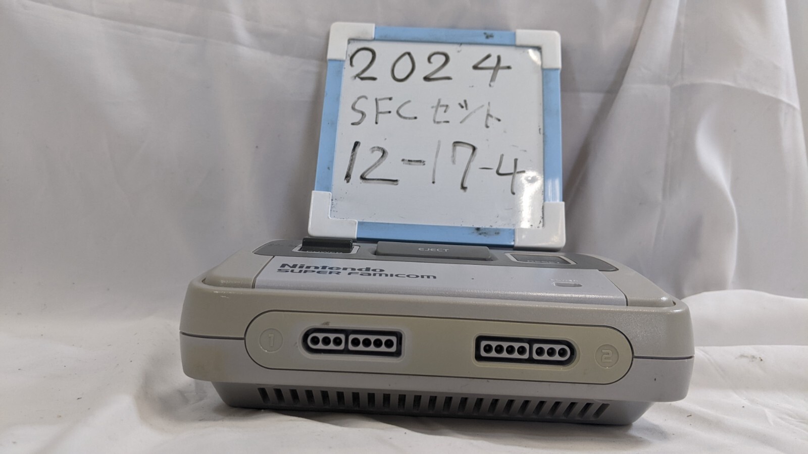 Nintendo Super Famicon SNES Console complete in Box excellent Condition 12-7-4