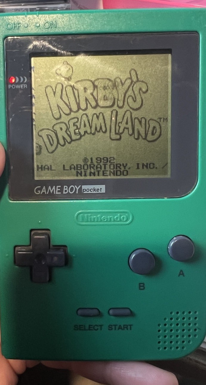 Nintendo Game Boy Pocket With 10 Games! All Tested & Working. MGB-001 – Green