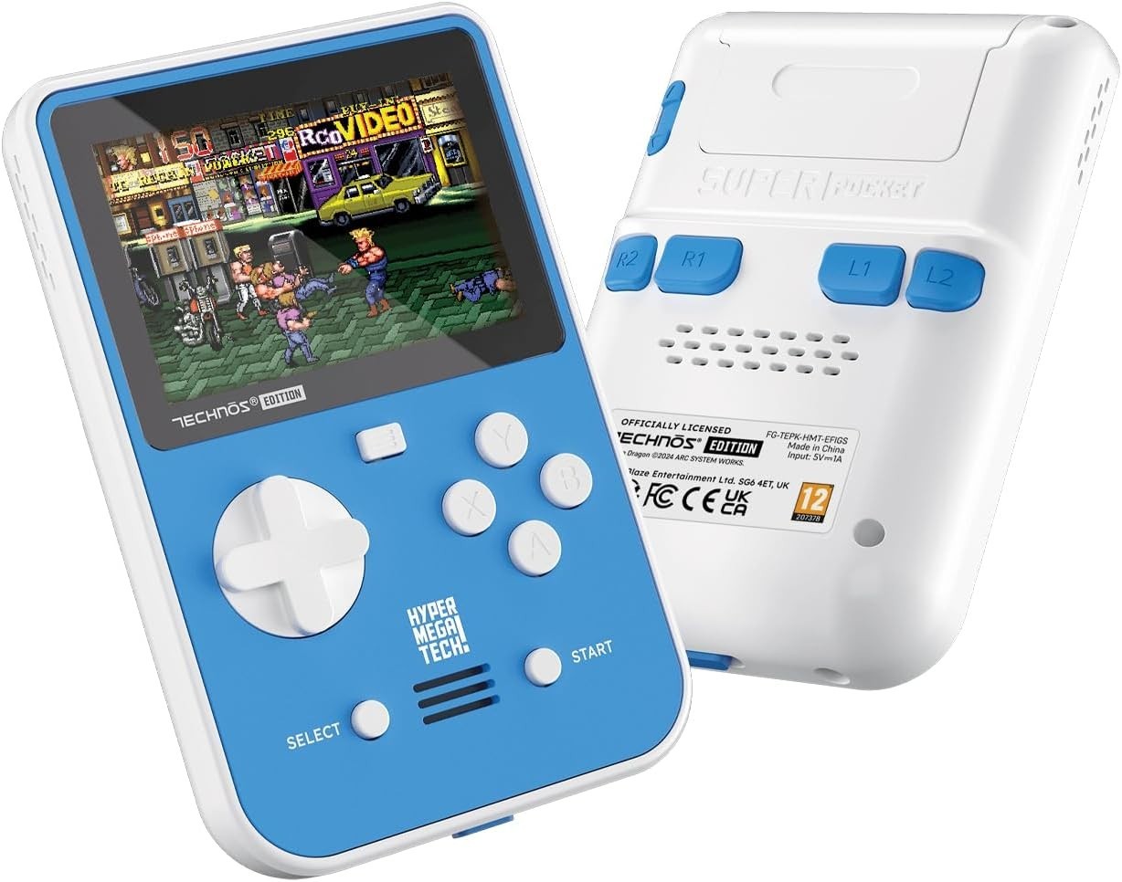 BRAND NEW Evercade TECHNOS Super Pocket Limited Edition HyperMegaTech! Arcade