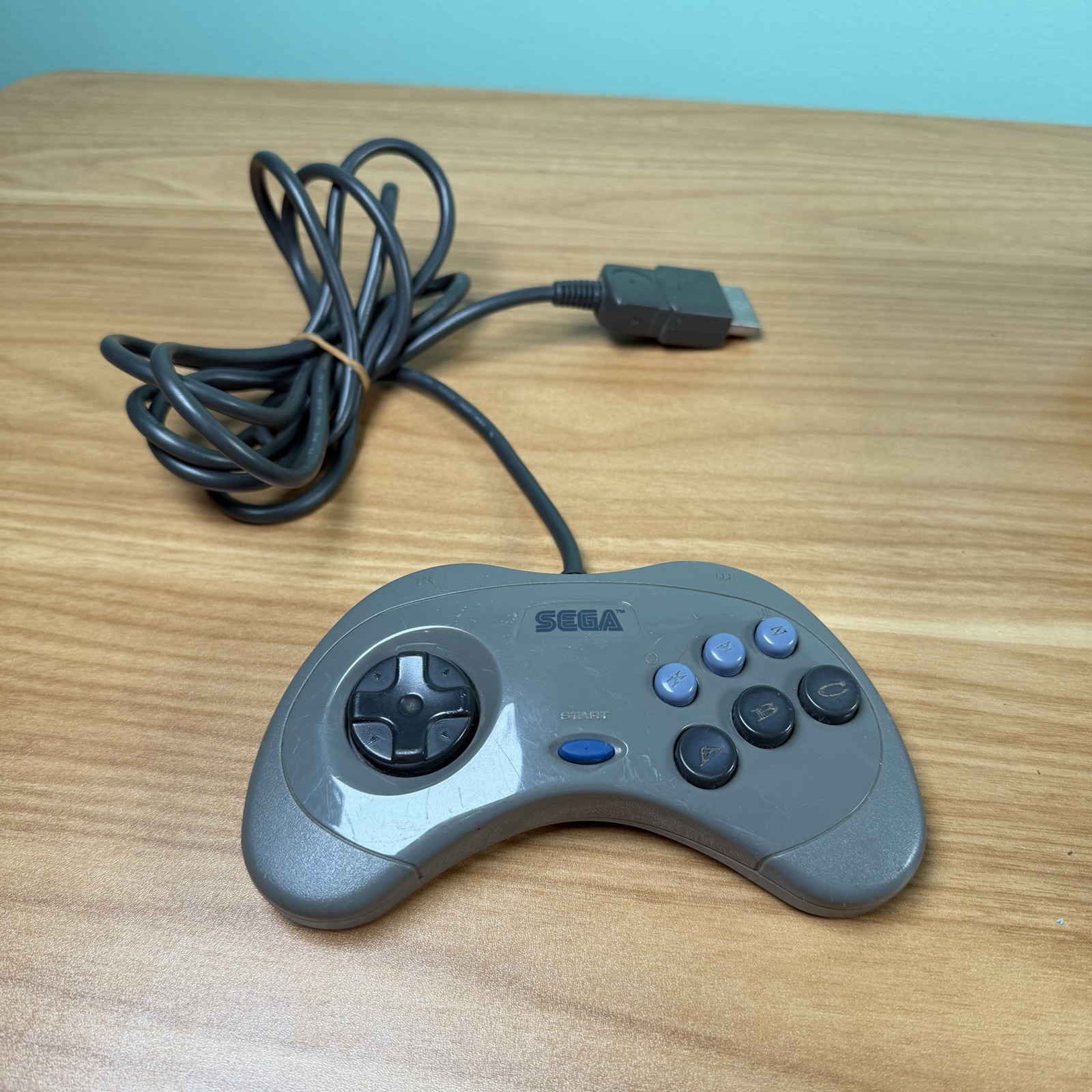 Sega Saturn Console HST-3200 Dark Gray JAPANESE Tested Works *US Seller*