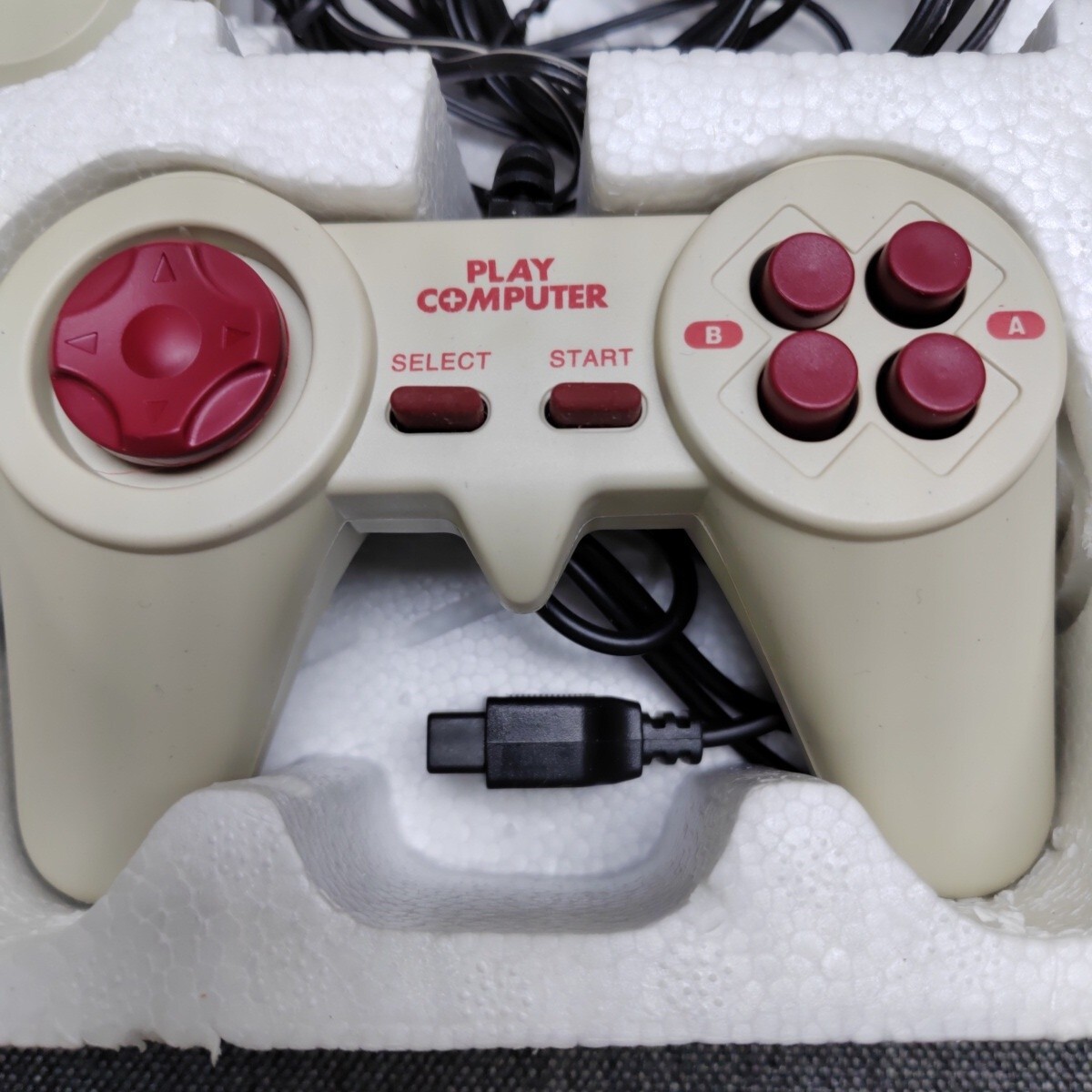 YSN Play Computer Famicom Console Clone with 9 in 1 Games – White