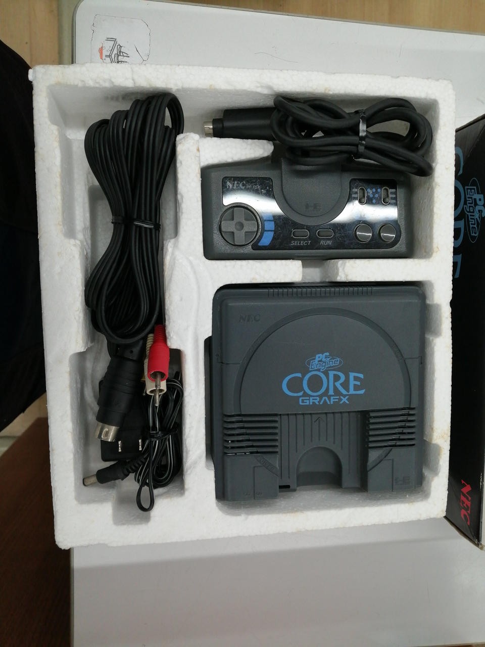 NEC PC Engine Core Grafx PI-TG3 Retro Console Japan Import AV Output Tested