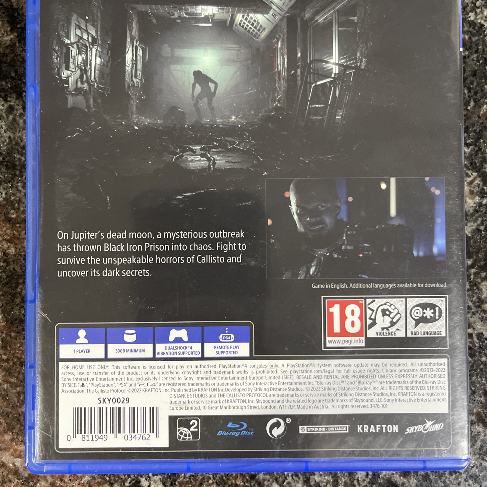 The Callisto Protocol Standard Edition PS4