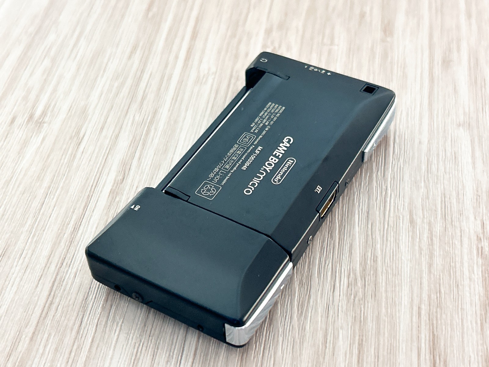 Nintendo GameBoy Micro Black Console Tested w/ Charger – Great