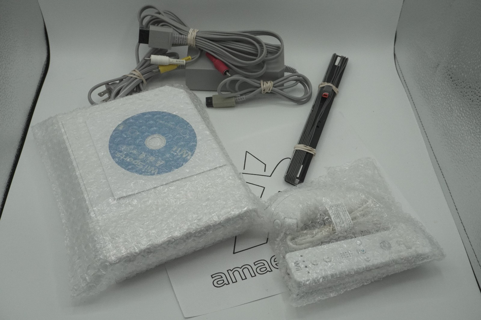 Nintendo Wii Console With Wii Sports Game Bundle Lot System 1 Controller