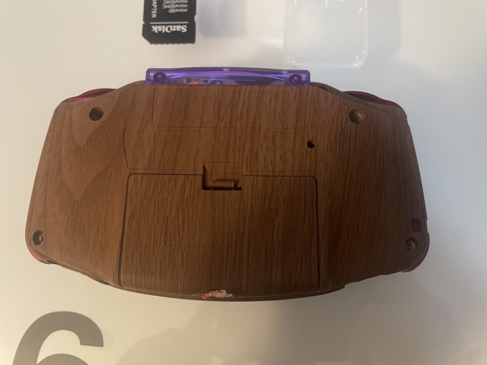 Game Boy Advance CUSTOM USB C Charging With Sd Cards And Yea