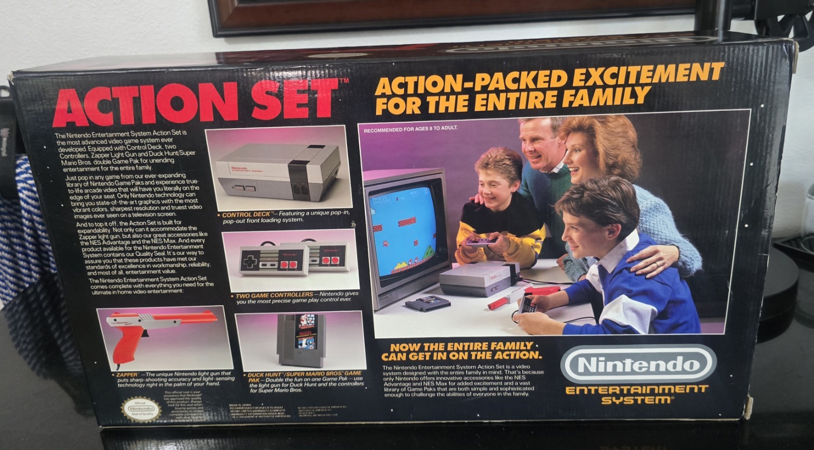 BRAND NEW!! Authentic Original NES Nintendo System Console with Original Box!!
