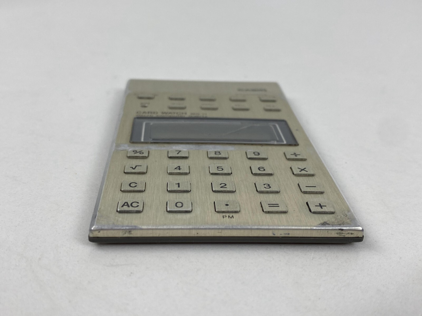 Casio MQ-11 Vintage Micro Computer Quartz Calculator Clock Made in Japan