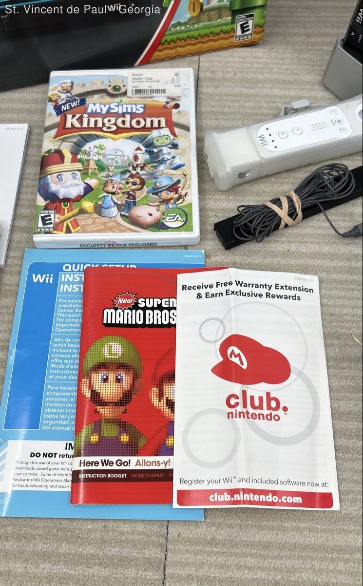 Black Nintendo Wii RVL-101 Console W/ Original Box Great Condition Tested Read