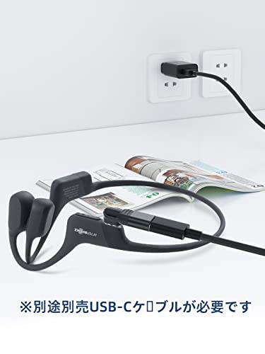 USB-C Charging Cable Adapter for Shokz Bone Conduction Earphones Compatible with