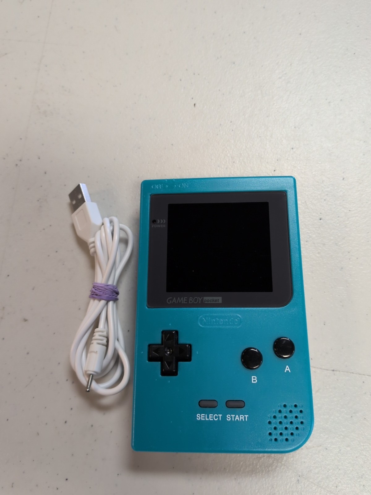 Nintendo Game Boy Pocket system OSD IPS w/Lithium Ion Battery USB Rechargeable
