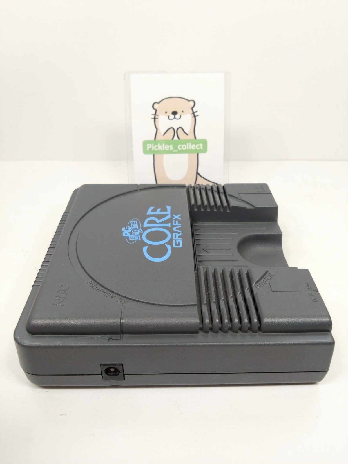 PC Engine Core Grafx PI-TG3 w/Backup Booster II PI-AD8 Tested NTSC-J NEC 1207E