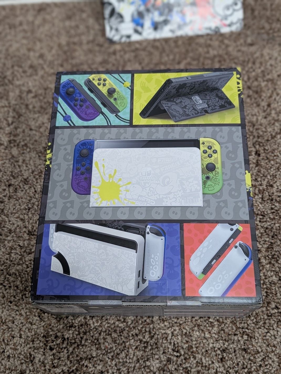 Nintendo Switch (OLED Model) US NTSC Splatoon 3 Edition Console NEW w/ Bonus Ad