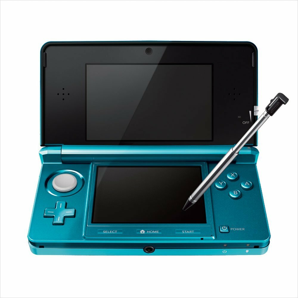Nintendo 3DS Console Aqua Blue Only Plays Japanese Version