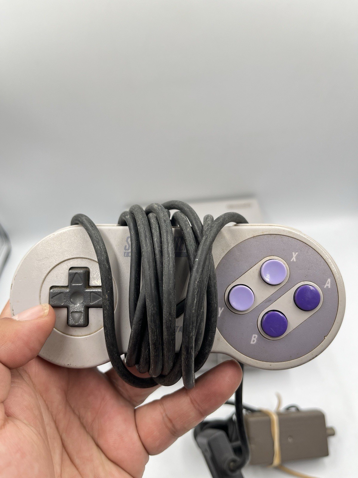 Super Nintendo Entertainment System SNES Console SNS-001 w/ Controller & Cords