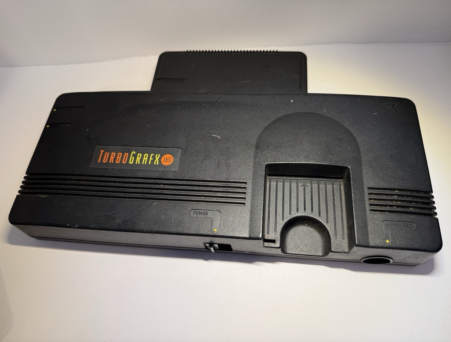NEC TurboGrafx-16 Console Bundle w/ TurboPad, RF Unit & Power Adapter