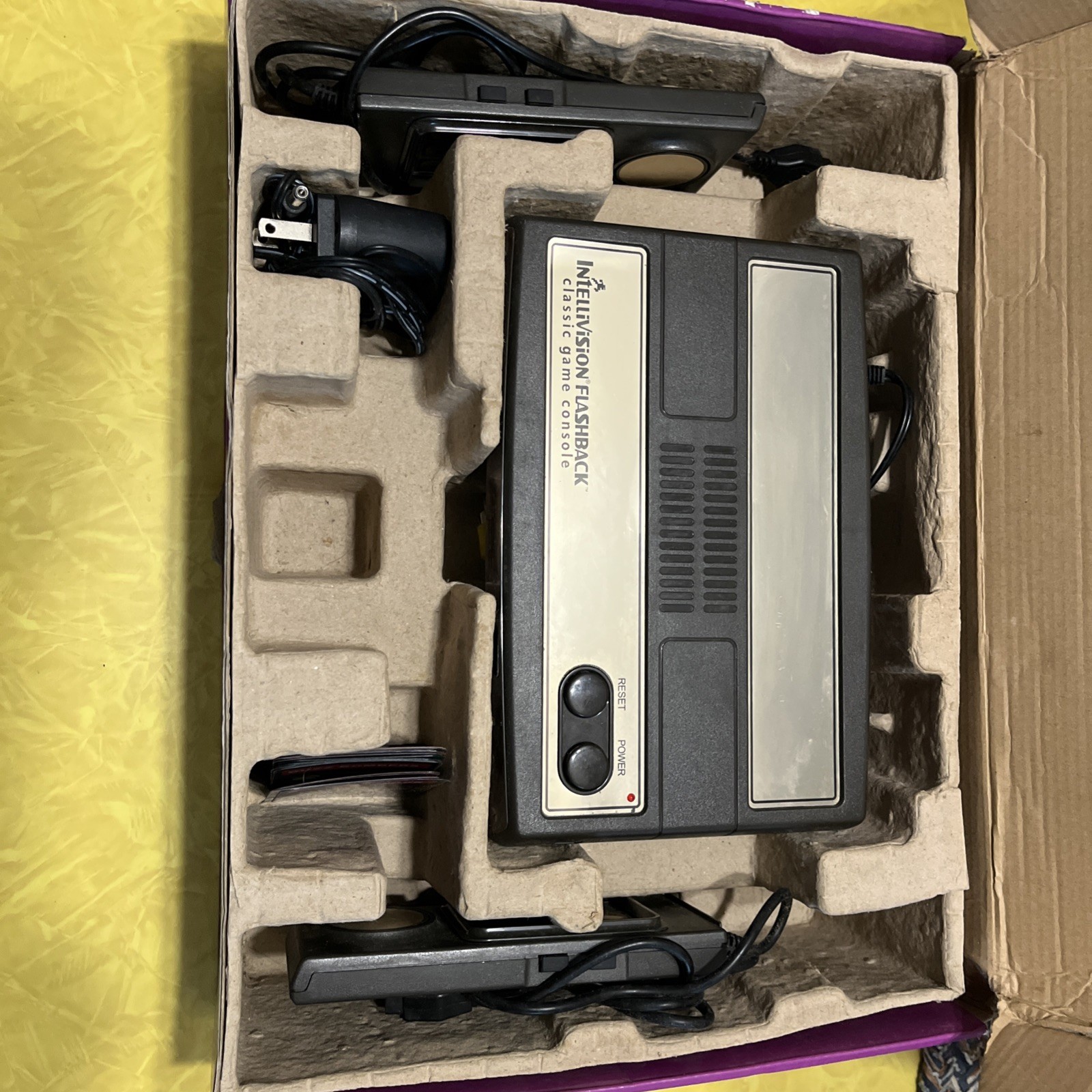INTELLIVISION Flashback Classic Console 61 Games With Box. Tested.