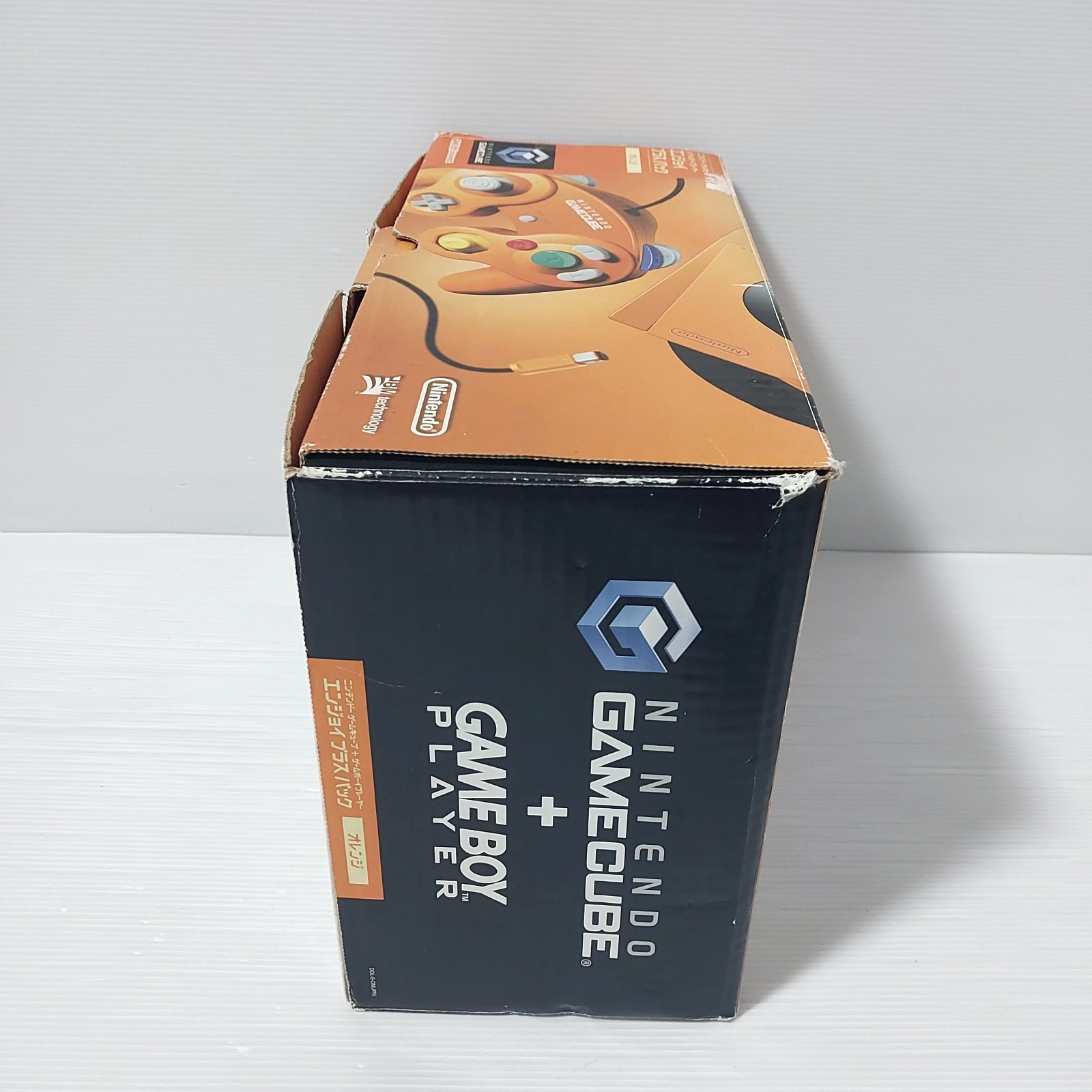 Nintendo GameCube Orange Console with Gameboy player enjoy plus pack Region Free