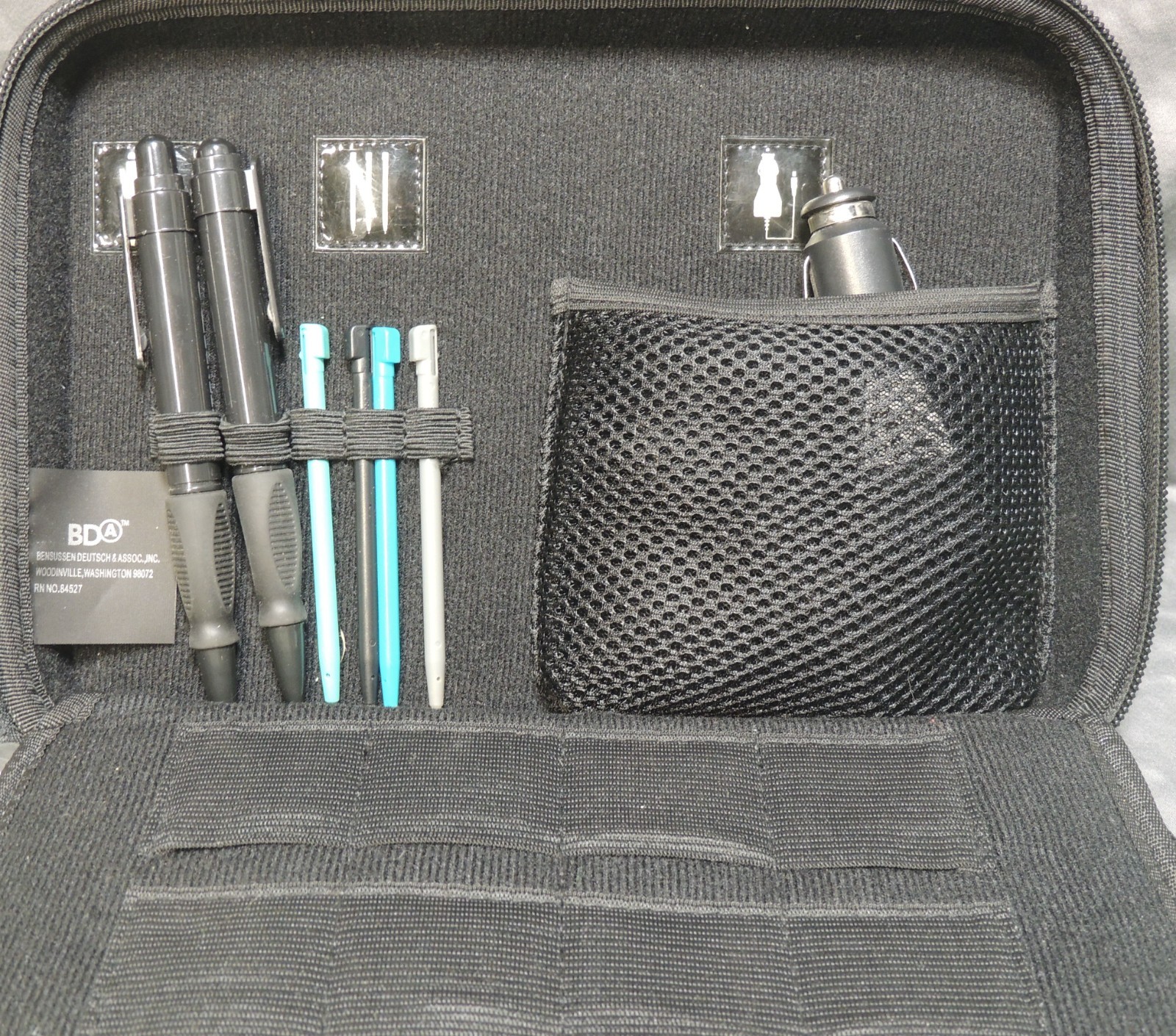 Nintendo DS Launch Edition Turquoise Blue plus Travel Case and extras Package