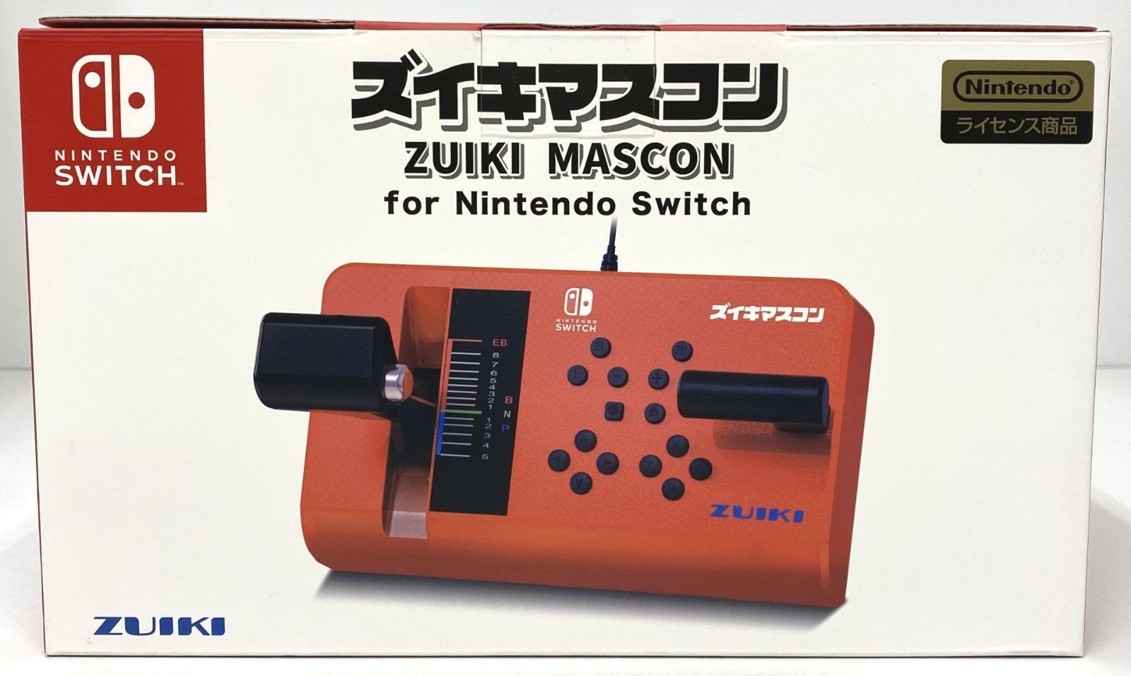 ZUIKI MASCON Controller GO By Train Densha De GO NINTENDO Switch Red NEW