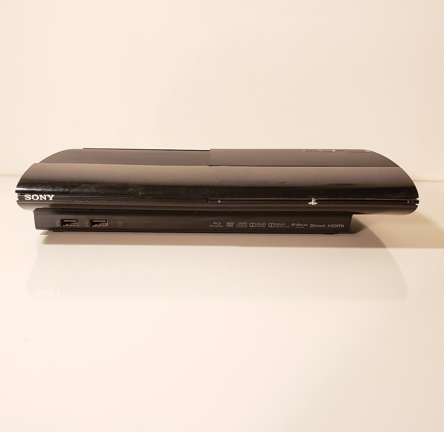 Sony PS3 Console Super Slim 250GB Bundle w/Controller, Game, and Box – Tested