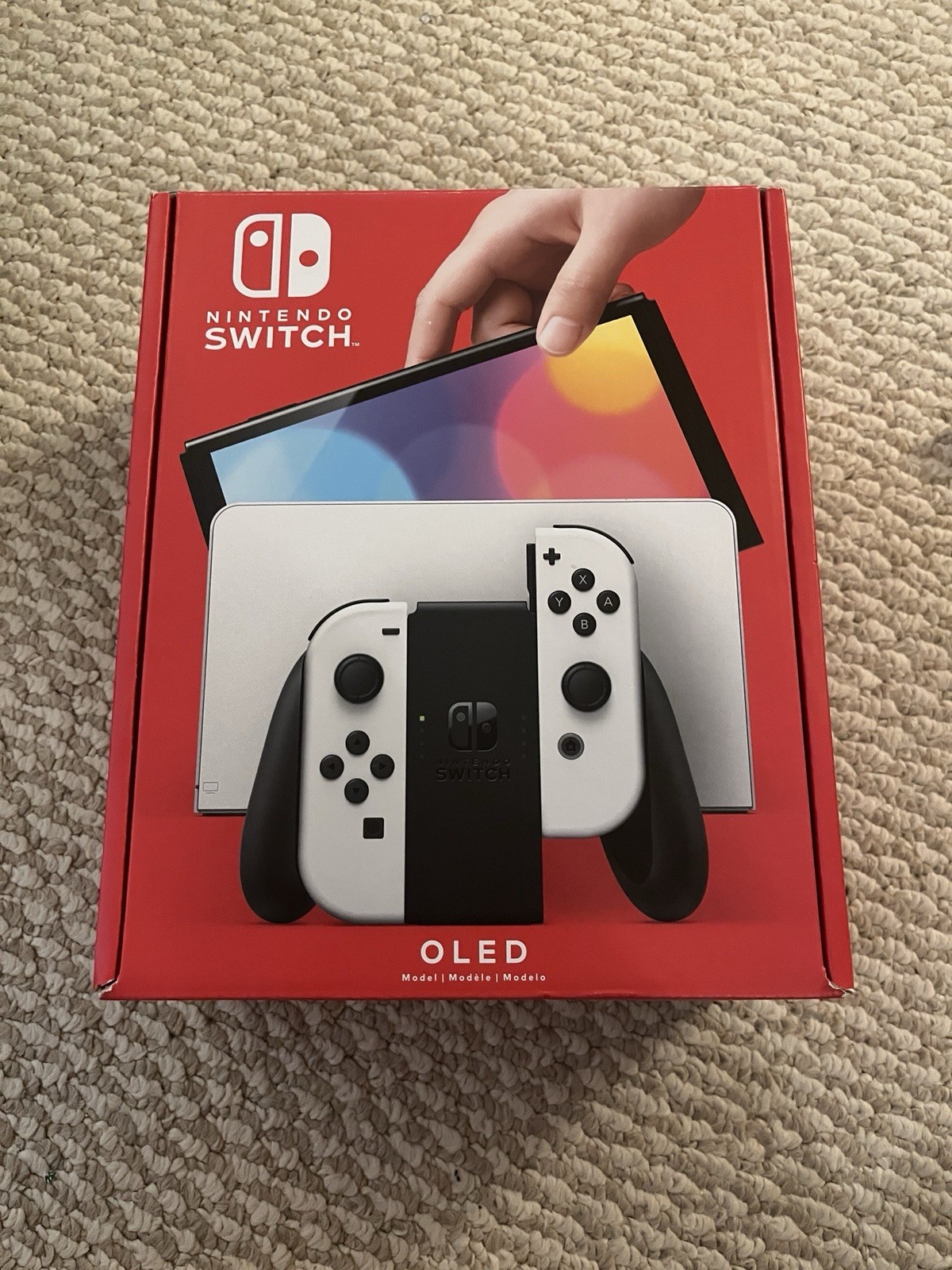 Nintendo Switch OLED Model IN BOX – 64GB – White