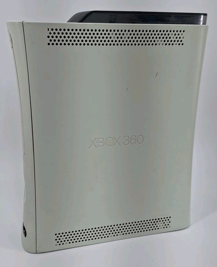Official Microsoft Xbox 360 Console 120GB Hard Drive ~ Works But Tray Is Stuck