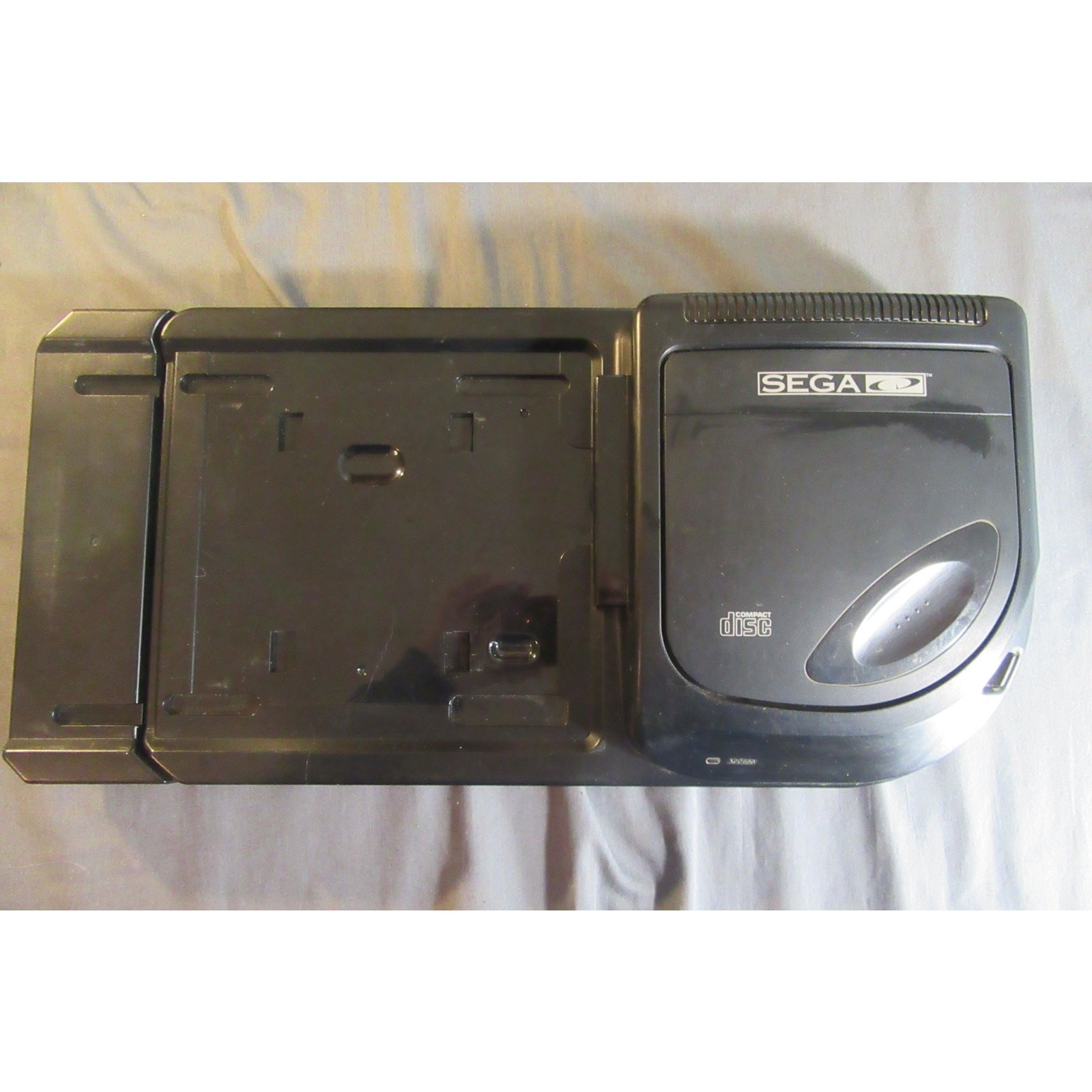 SEGA Genesis Model 1 Console Sega CD Model 2 (top-loading) Console + Ms. Pac Man