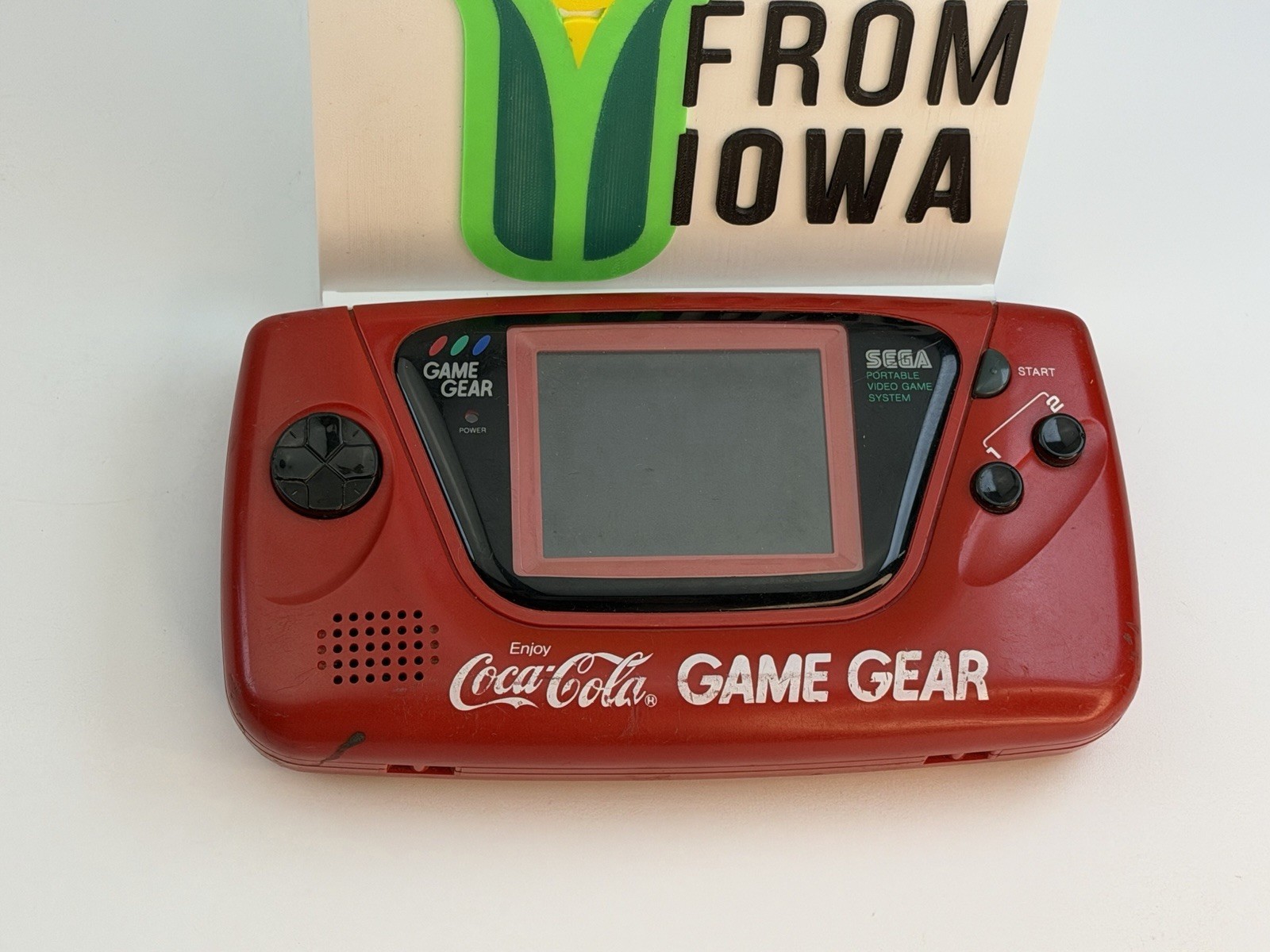 Sega Game Gear Coca Cola Console GG Japan *COLLECTORS ITEM* READ HGC-3210CR