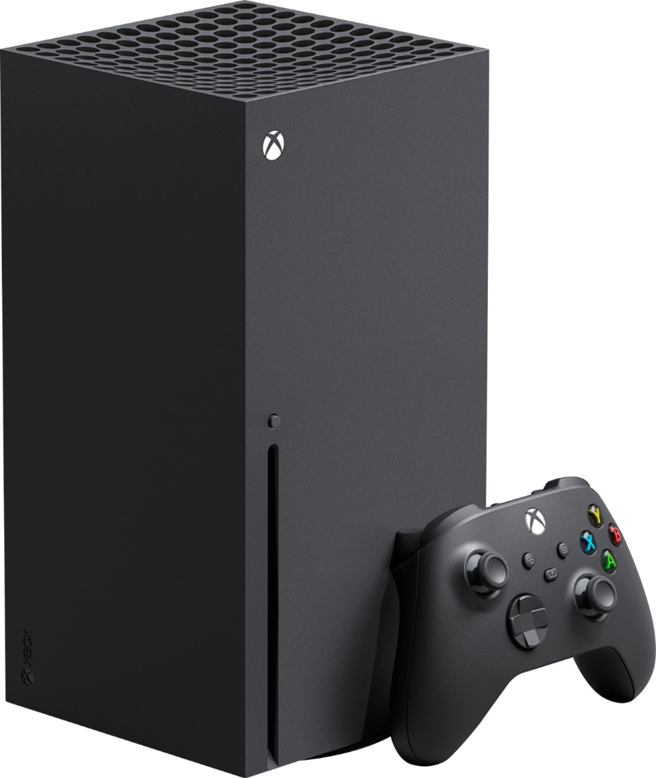 Xbox Series X 1TB Disc + Extra Controller + MightySkins Code – Carbon Black