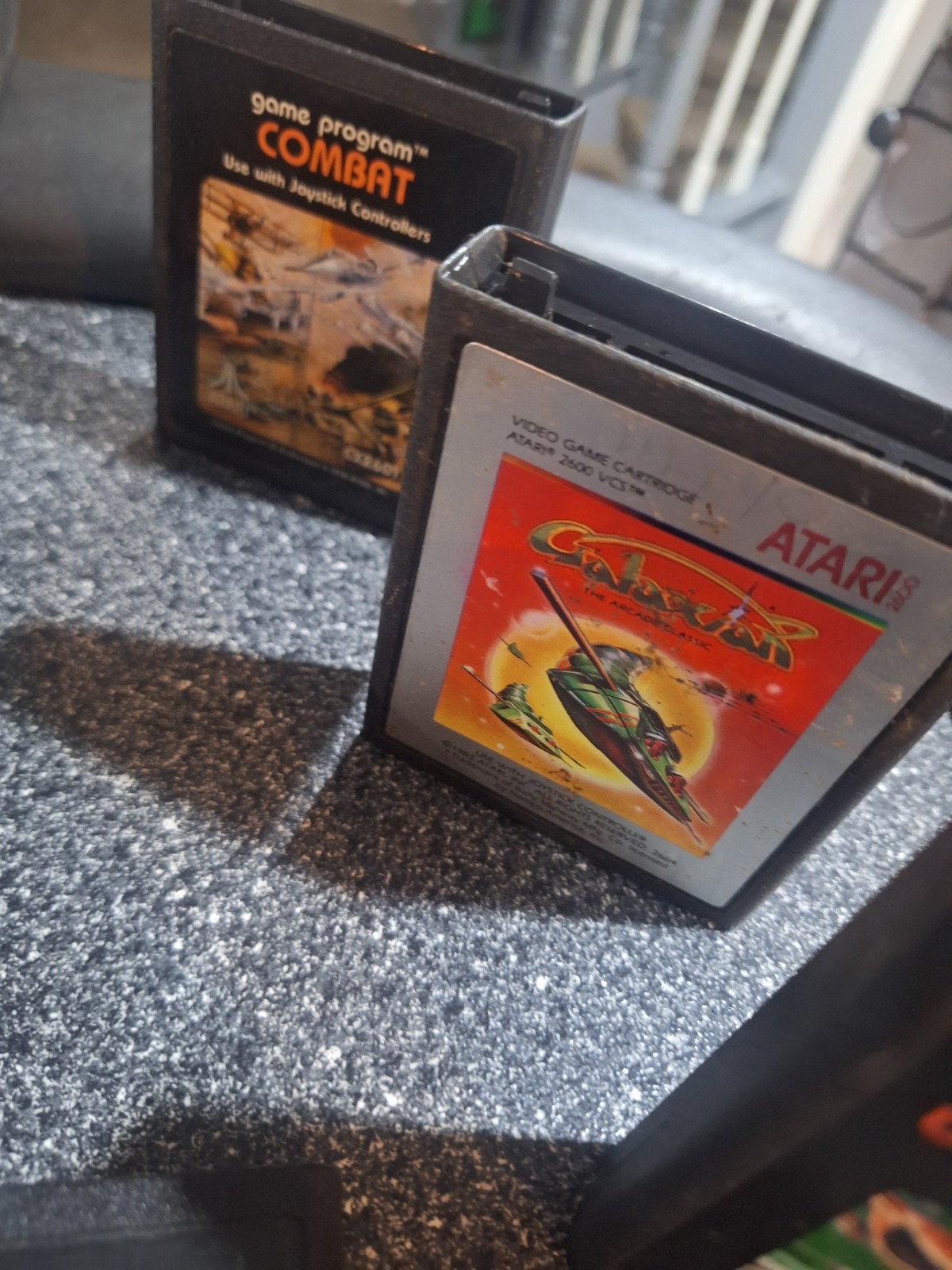 Atari 2600 4-Switch Console TESTED 100% WORKING Bundle With Games