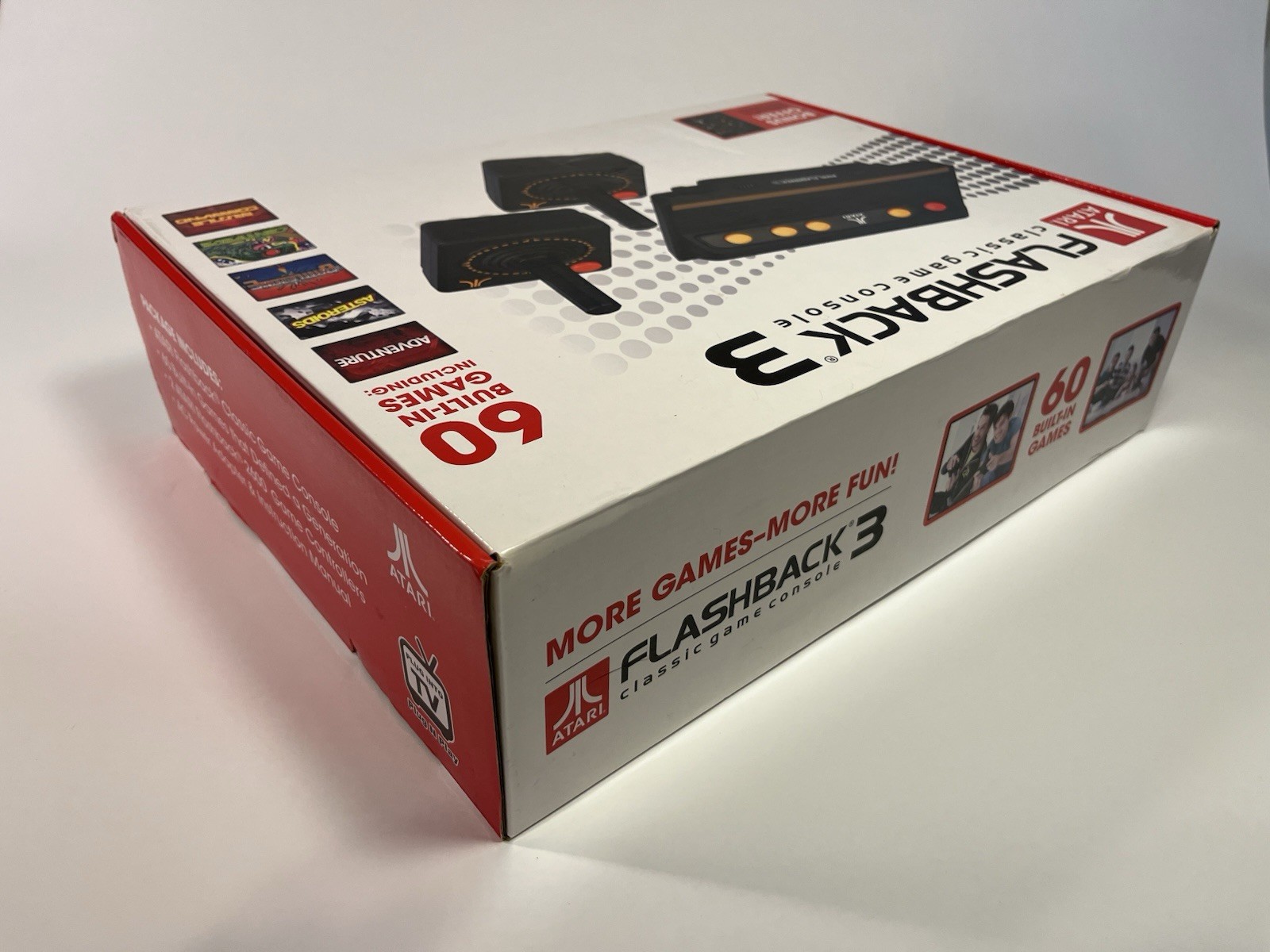 Atari Flashback 3 Console Complete In Box CIB Tested Working 60 Games