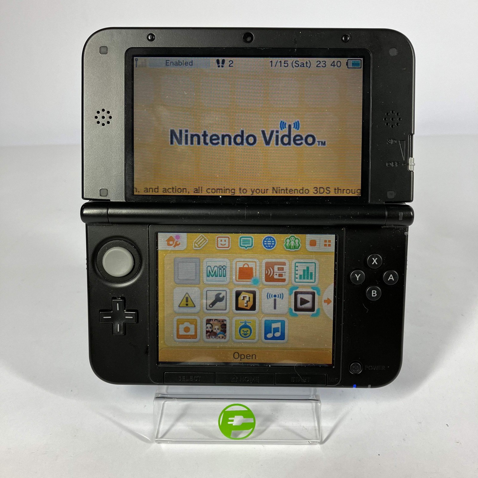 Nintendo 3DS XL Handheld Game Console Only SPR-001 X and Y Red