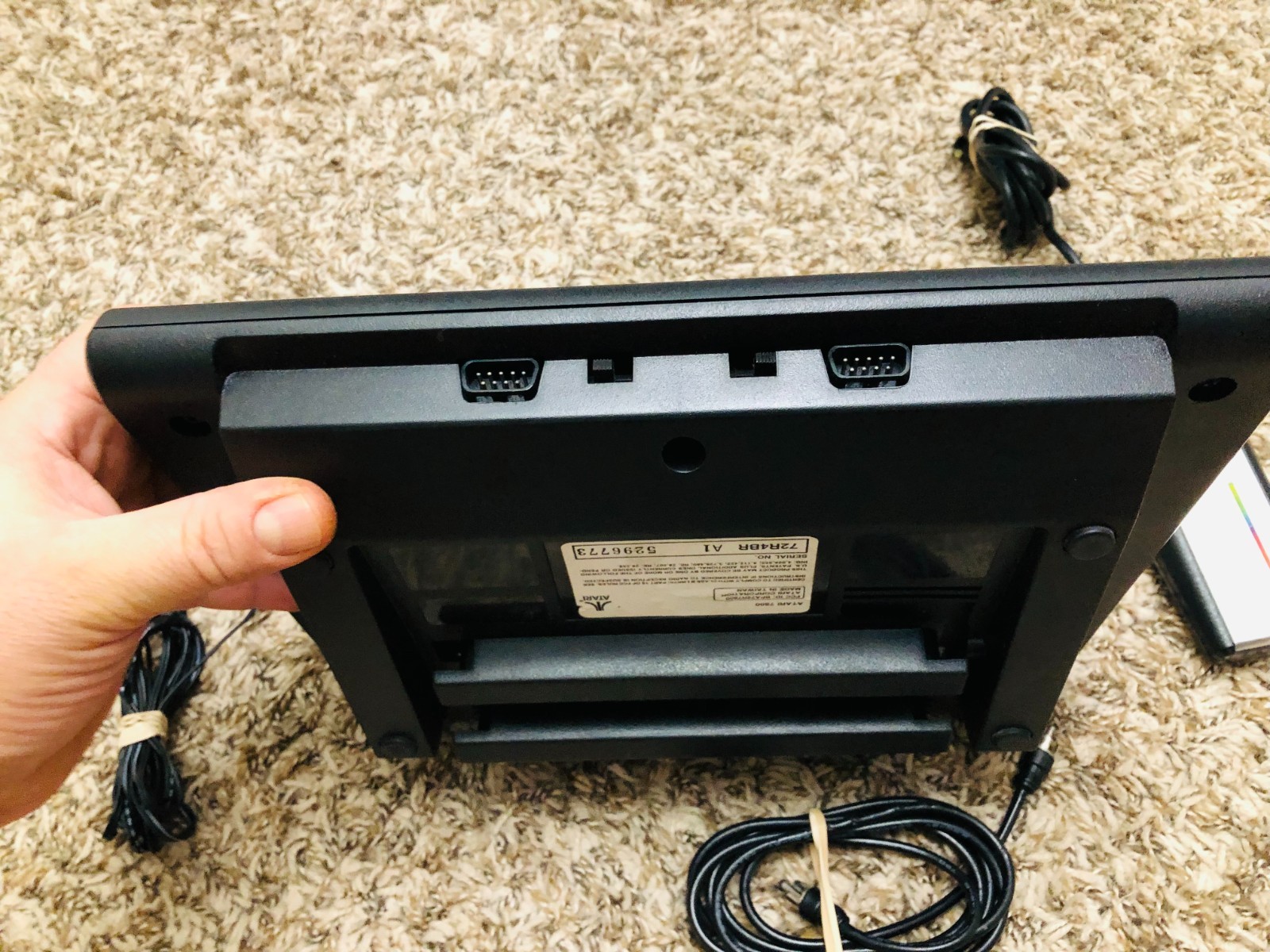 Atari 7800 Console with 1 Proline Controller Cleaned and Tested Working