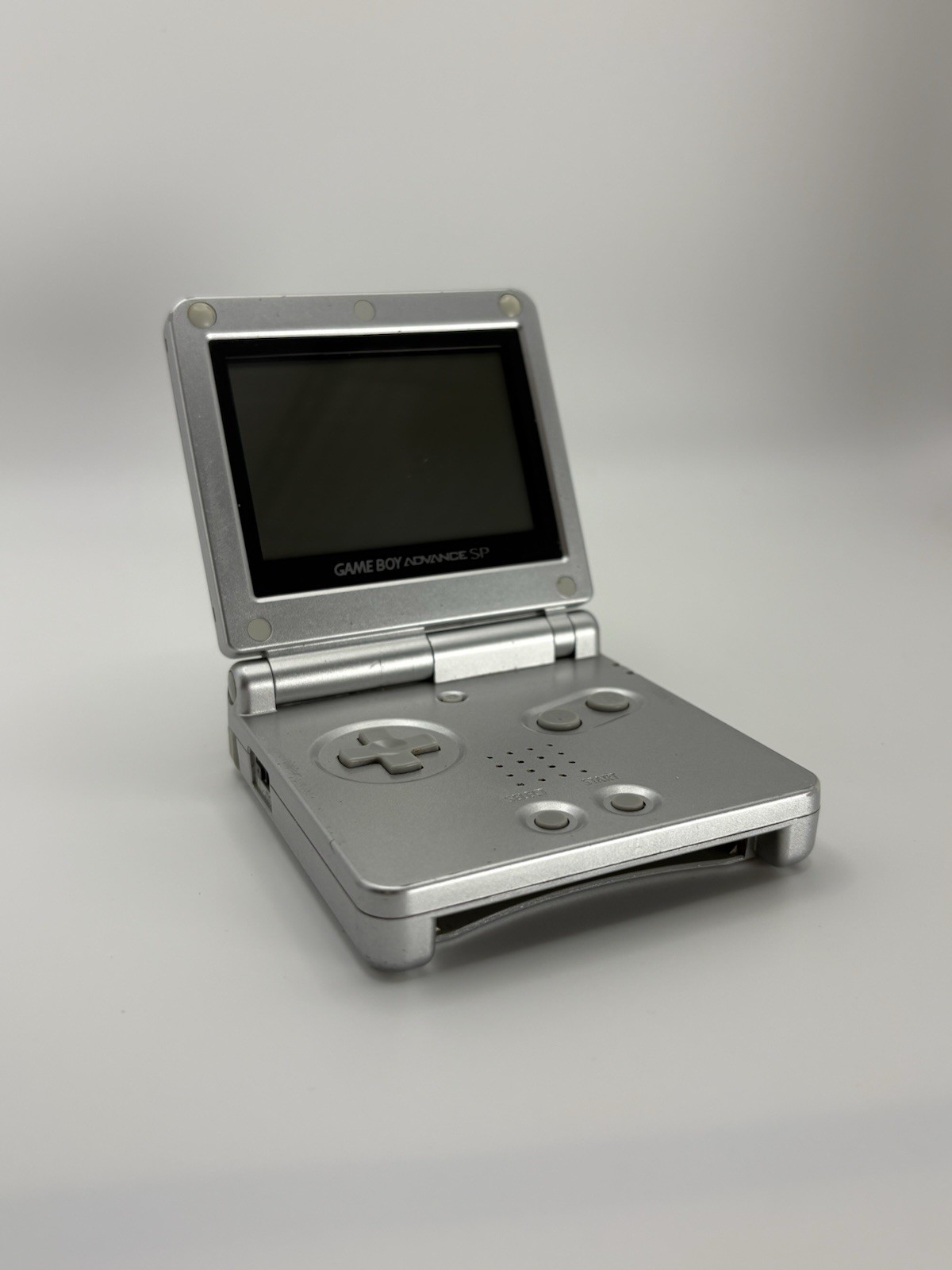 Nintendo Gameboy Advance GBA SP Platinum Silver Handheld Console System AGS-001