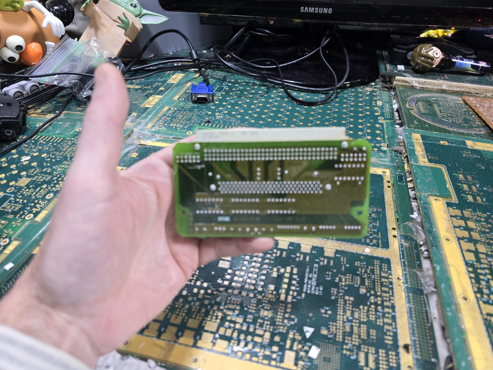 Philips CDI 910 EXACT Expansion Input Board-Not Tested-Intact-PARTS-READ ALL