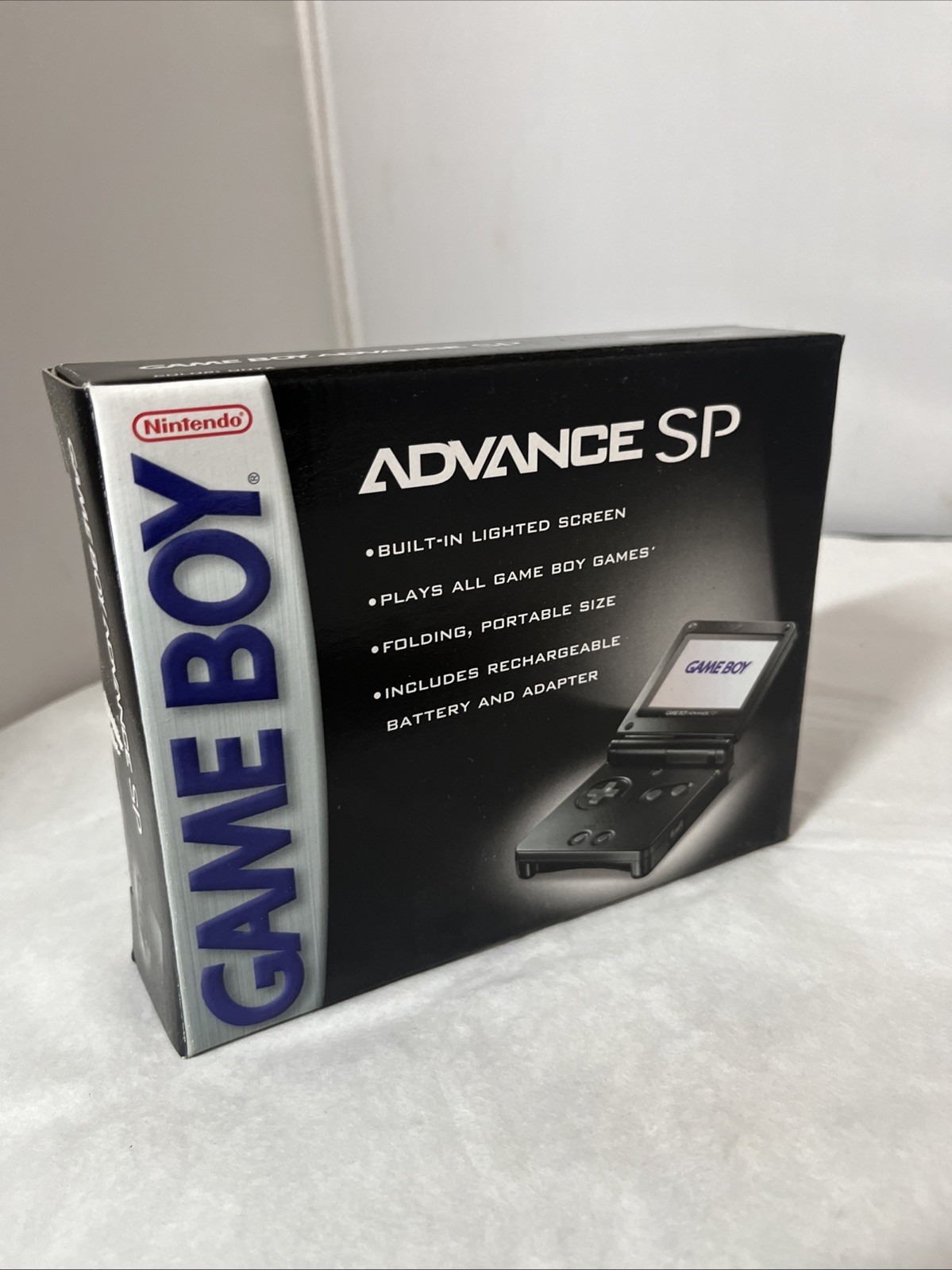 Nintendo Gameboy Advance SP – ONYX – BOX & INERTS ONLY!