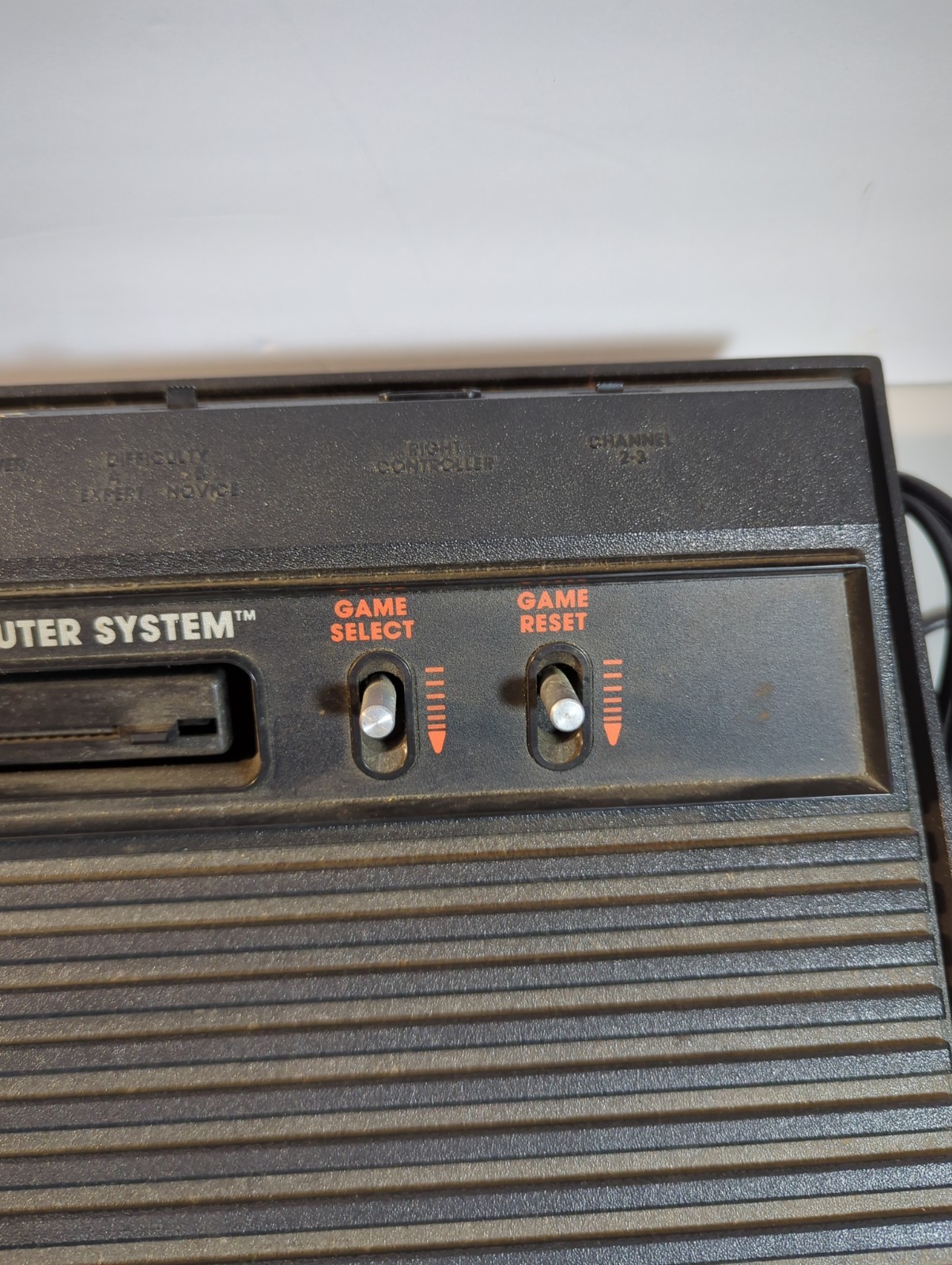 Atari CX 2600 A Black Console Only VCS Video Computer System Untested