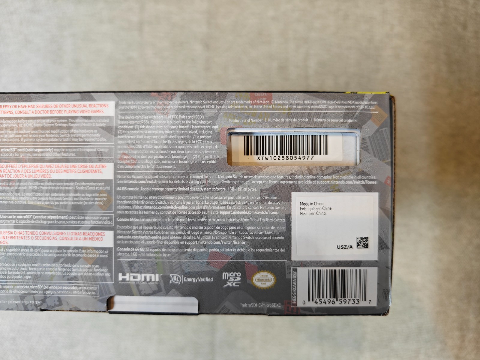 NEW Nintendo Switch OLED SPLATOON 3 64GB SPECIAL Limited Edition Console – Hot!