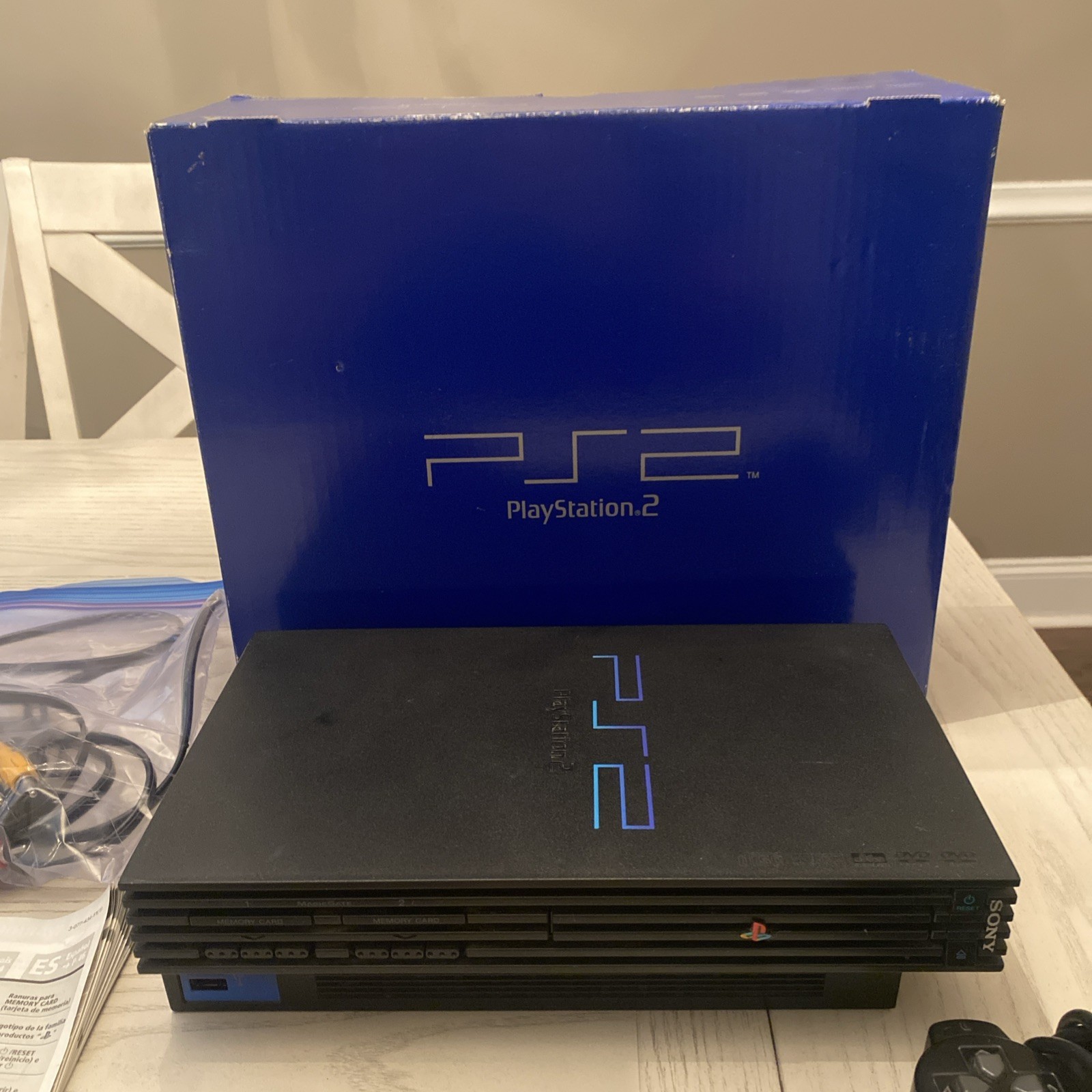 Sony PlayStation 2 PS2 Fat Console Complete in Box (CIB) – Tested SCPH-5001