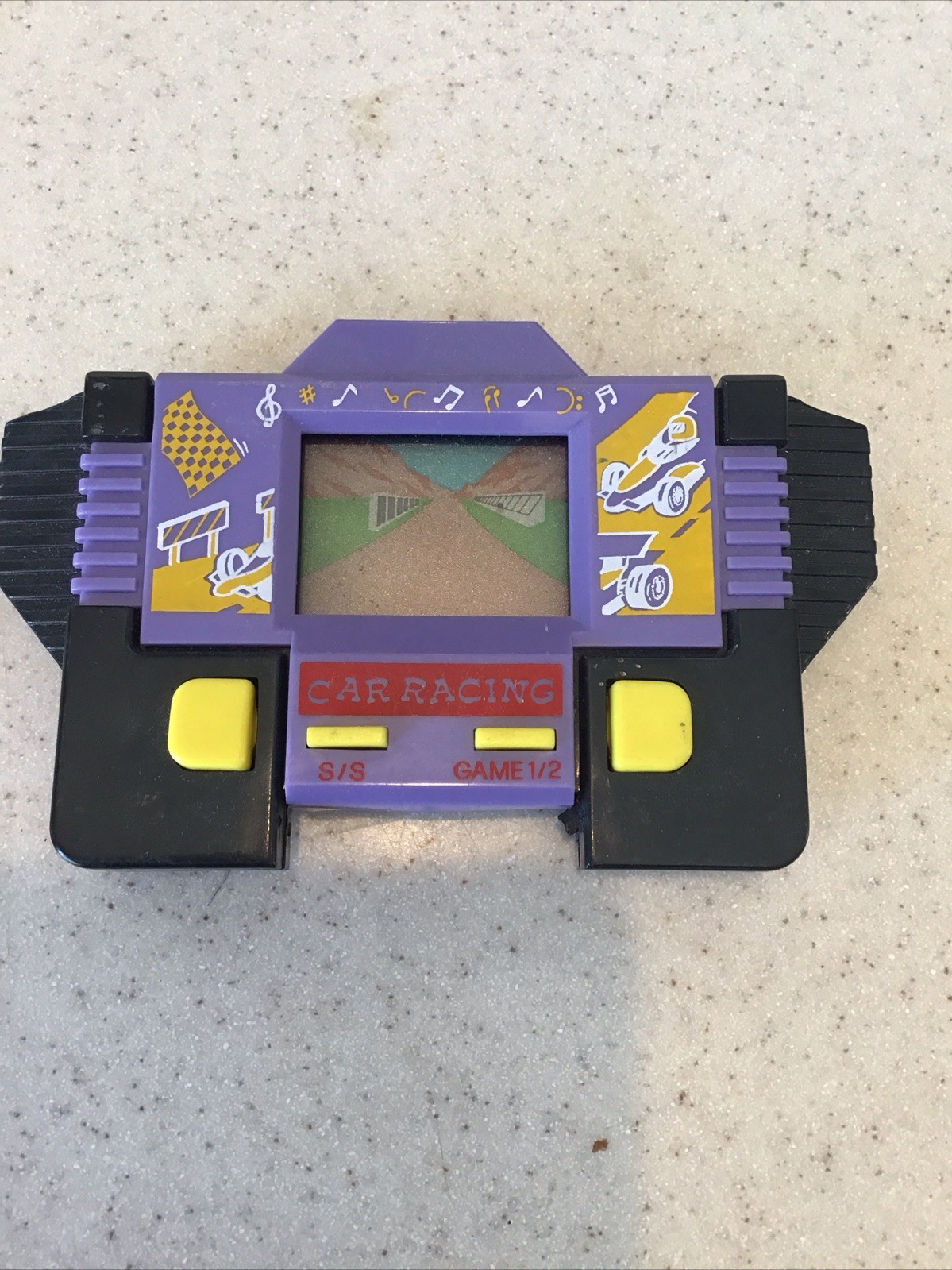 CAR RACING – LCD Game & Watch Portable Console –