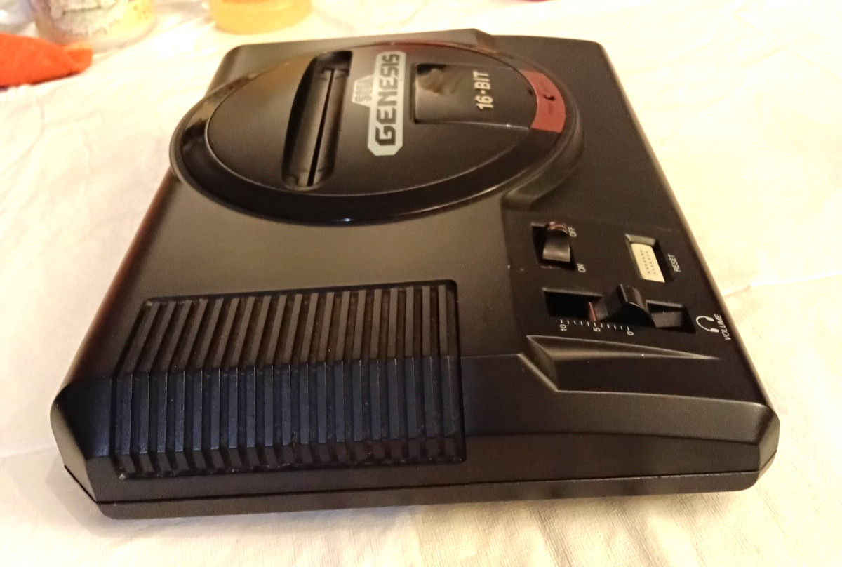 Sega Genesis 1 Console Model 1601 16-Bit With Sega Power Supply Work Perfectly!