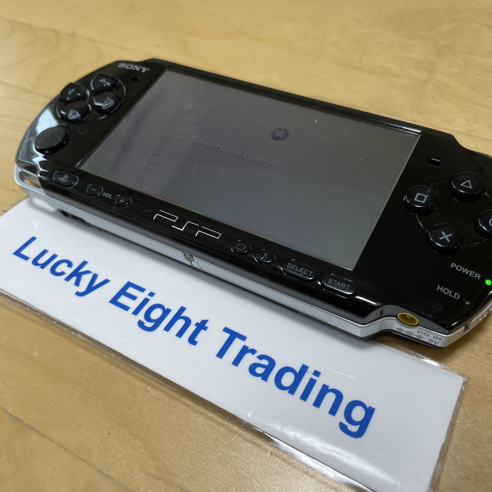 PSP 3000 Piano Black PB Console Charger Battery [CC]